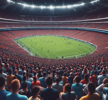 A warm group photo of the club team and their sponsors smiling together outdoors.