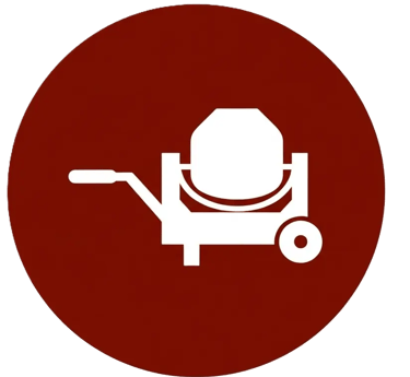 Construction Concrete Mixer Icon