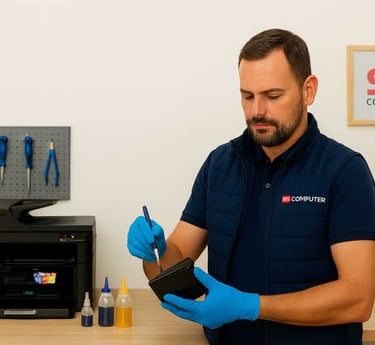 SK Computer: Best Printer Scanner Repair center and Toner Refilling Service in Noida