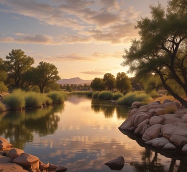 An environmental engineer inspecting an industrial air emission control device at a manufacturing facility in Prescott.
