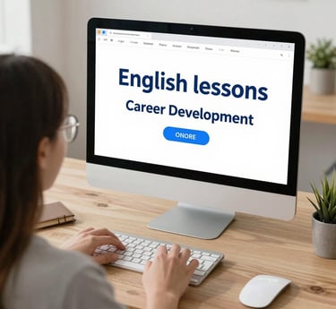 A lively classroom scene with students enthusiastically practicing Japanese characters and phrases.