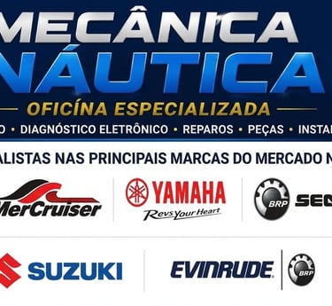 Oficina mecânica nautica multimarcas