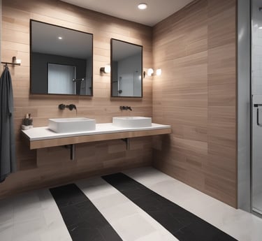 Vonios interjeras individualiame name