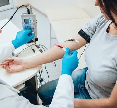 Arm nerve conduction study at East Coast Diagnostics