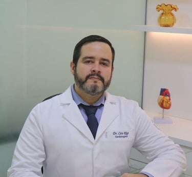 Ciro Jose Gonçalves Carlos Rego, Cardiologista, clinica Palmira Carlos