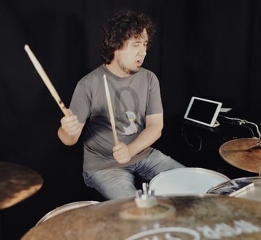 Grabando baterias online para un cliente