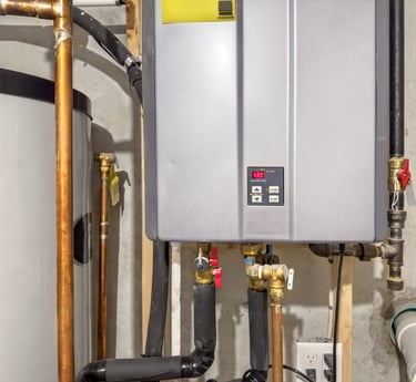 local plumbing company service truck in Goodyear AZ