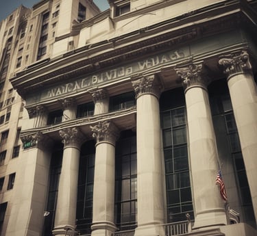 A dynamic global trading floor with multiple screens showing commodities prices, forex charts, and crypto trends under vibrant lighting.