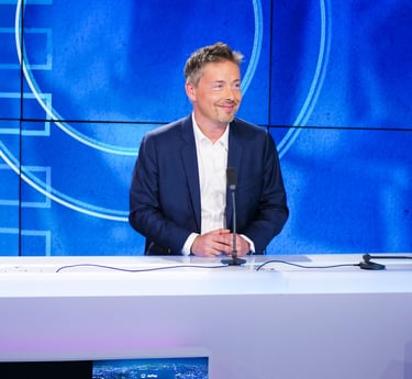 Philippe Duvignac sur le plateau de BFM Business