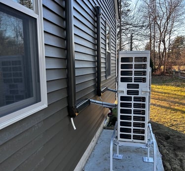 new HVAC system installed