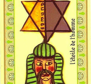 carte n° 2 l'etoile de l homme, oracle belline
