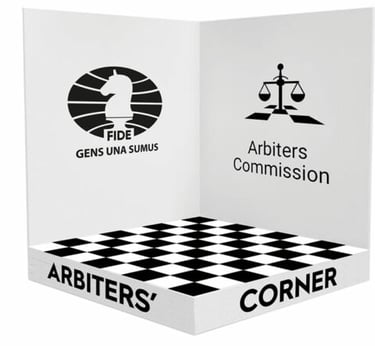 FIDE Arbiters' Corner Introduction from Arbiter's Commission. FIDE Chess