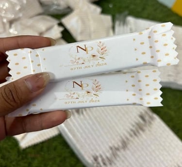 Customized Chocolates by Geet Events