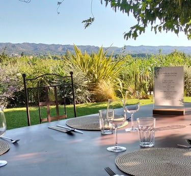 Dîner à domicile en Provence