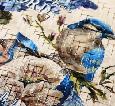 a picture of a blue jay birdie