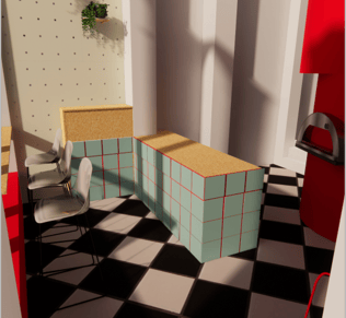 restaurant-interior-design-checkerboard-floor