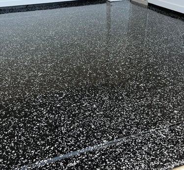 garage epoxy flooring before and after melbourne
