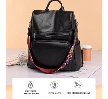 SHINYDIARY Mochila 2025 2026 Bolsa Feminina GRANDE Escolar Trabalho Viagem Couro Sintéticos