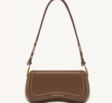 Bolsa de Ombro Feminina com Alça Ajustável, Bolsa Feminina Elegante com Couro Preto, Bolsa Transvers