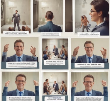 A diverse group of real estate agents collaborating around a table with laptops and coffee.