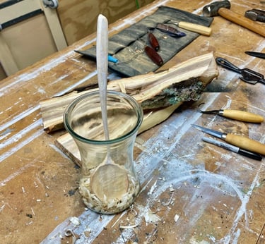 Step 6: Dry spoon
