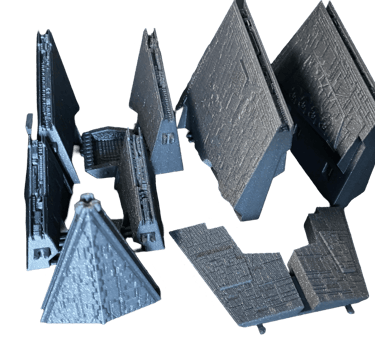 stampa 3d, star wars,  millennium, modellismo