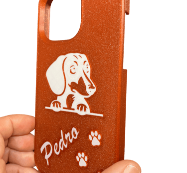 cover iPhone con stampante 3d