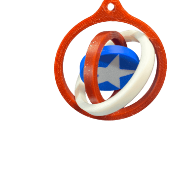 stampa 3d, avengers, portachiavi avengers