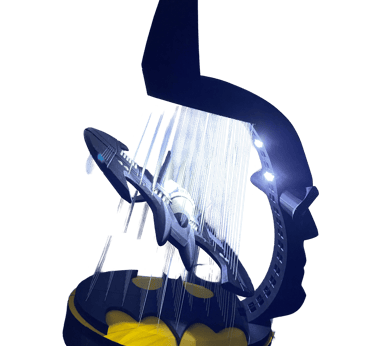 stampa 3d, lampada led batman, batman