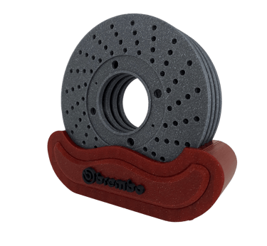 stampa 3d sotto bicchieri brembo