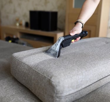 Le nettoyage du coussin de canapé sale nécessite l'utilisation de l'injecteur extracteur professionnel NetT