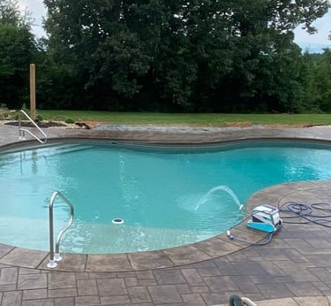 Custom pool design Tennessee