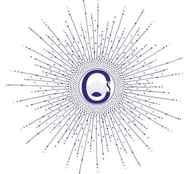 The Seekers Circle Logo in blue