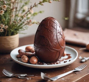 ovo de chocolate