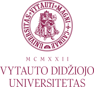 A logo for Vytauto Didžiojo universitetas