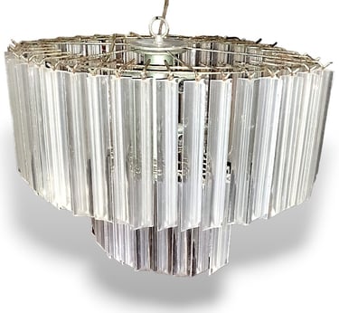  a chandelier hanging from the ceiling