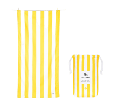 amazon.it dock and bay striped beach towel