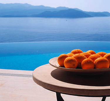 Kas View from Villa and Pool