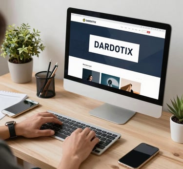 blue and white striped round textile