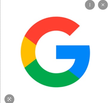 Google reviews icon representing client ratings and testimonials for wellness services in East Auror