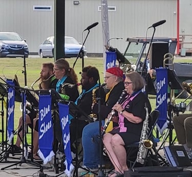 Blue Shoes Horn section 2023