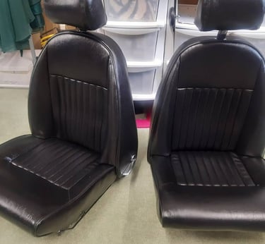 Seat leather restorations