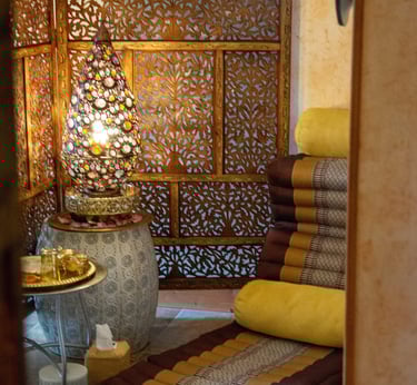 salle de repos du hammam