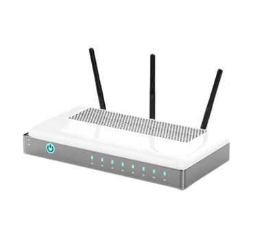 a wireless - powered router with a wireless - enabled router