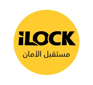 yellow and black ilock logo
