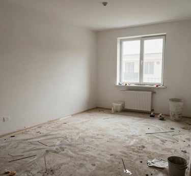 A cozy reading nook bathed in soft natural light with a warm blanket and a steaming cup of tea.