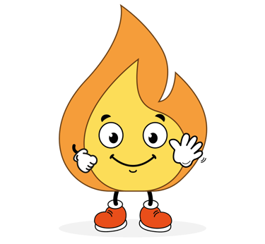 Maxima la petite flamme de MaxThomasBois vous dit bonjour !