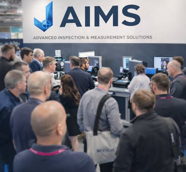 JAIMS company at an exhibition for manufacturing, automotive and defence