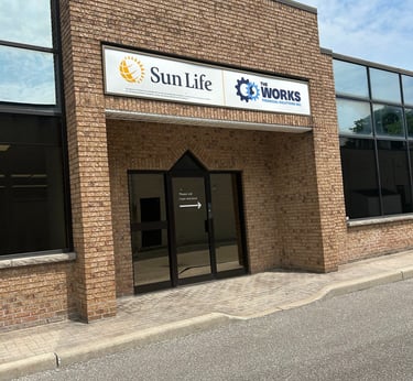 Commercial business building that i cleaned windows for