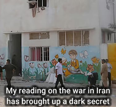 Image of the girl's school in Iran that the US bombed